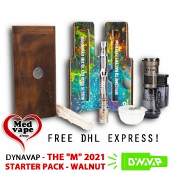 STARTER PACK THE M 2021 DYNAVAP - WALNUT DYNASTASH